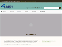 Tablet Screenshot of lidsen.com